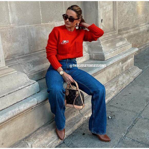 ZARA Wool-Blend Knit Sweater NWT - Picture 10 of 16